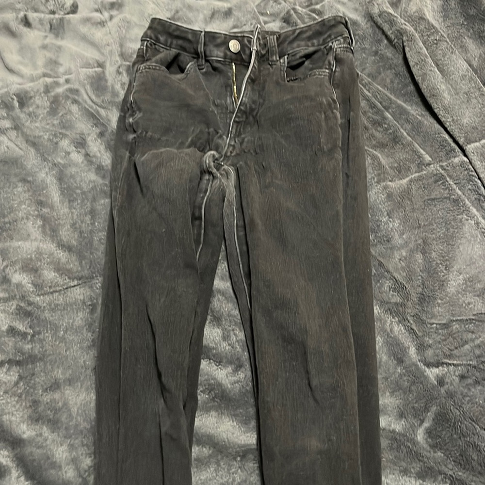 American eagle black jeans size 2